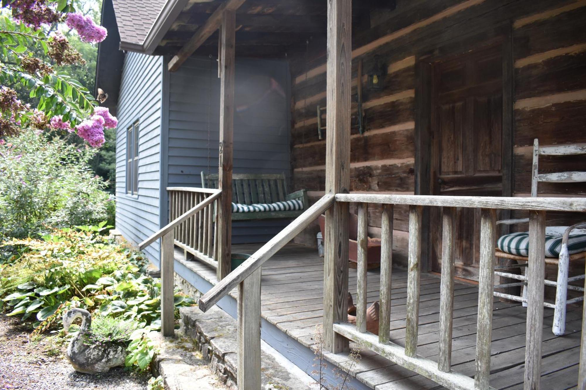 Restored1850S Log Cabin, With Gazebo And Gardens! 1 Mile To Downtown Weaverville Eksteriør bilde